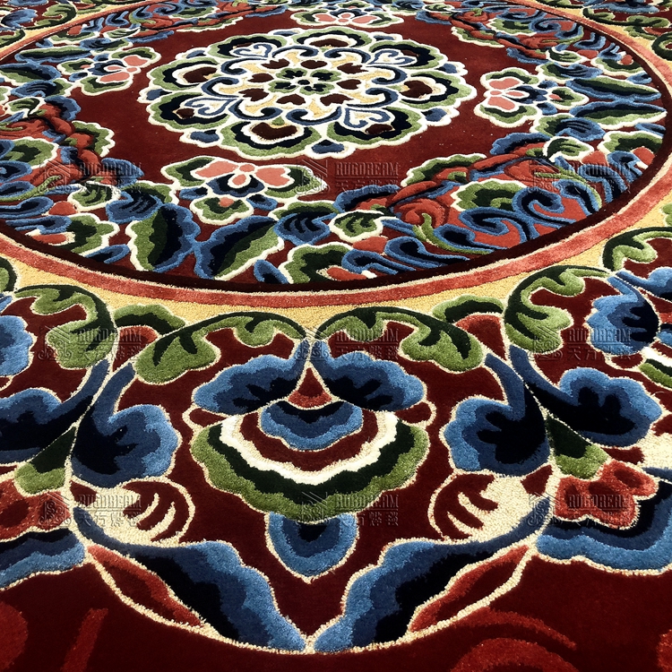 地毯廠批發(fā)定制貴賓室地毯，金寶華盛20年地毯定制經(jīng)驗