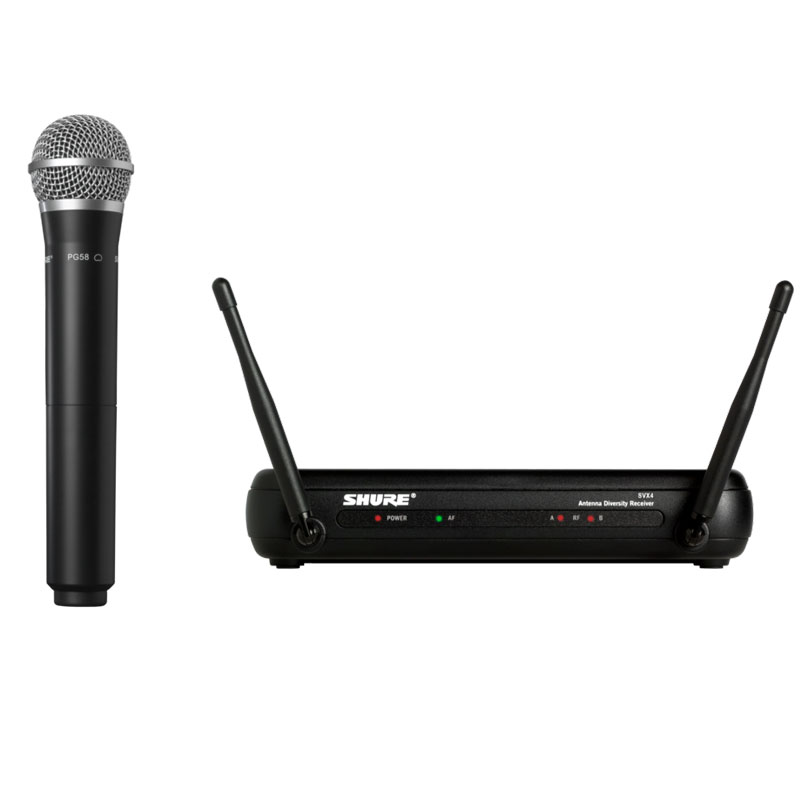 Shure SVX24/PG58 舒爾手持無線話筒 無線手持話筒一拖一