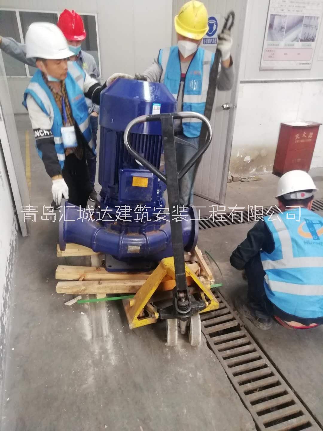 青島冷卻水施工* 青島冷卻塔安裝* 青島冷凍機安裝* 青島管道安裝*