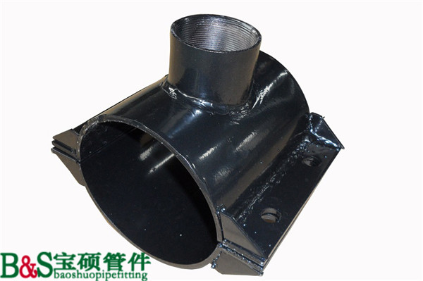 PE管馬鞍三通 絲口馬鞍三通管卡
