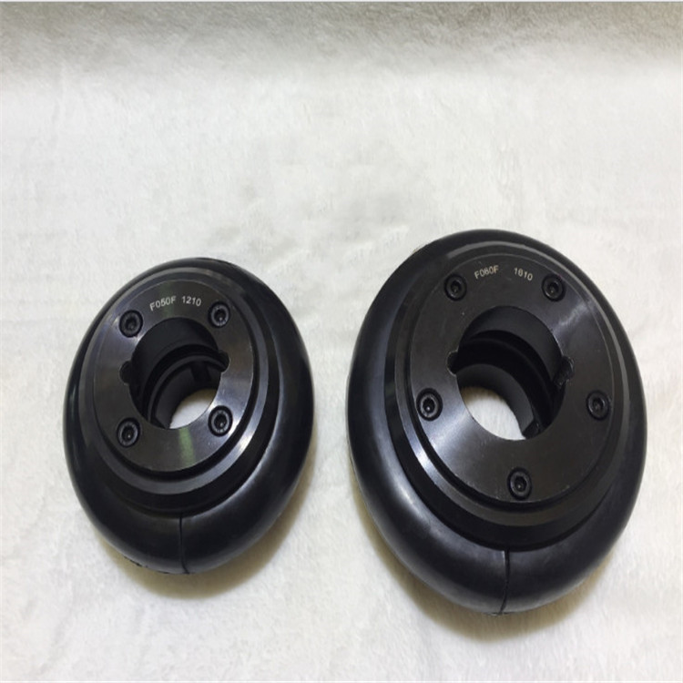 UL型輪胎聯(lián)軸器 馬丁橡膠聯(lián)軸器 F40-250  鐵盤(pán)輪胎式聯(lián)軸器