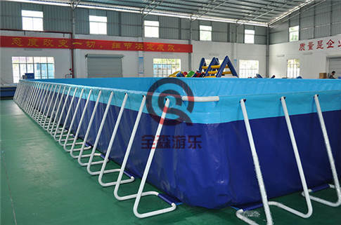 移動(dòng)水上樂園支架水池游泳池游樂設(shè)備