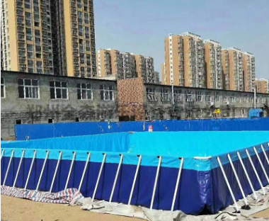 移動(dòng)水上樂園支架水池游泳池游樂設(shè)備