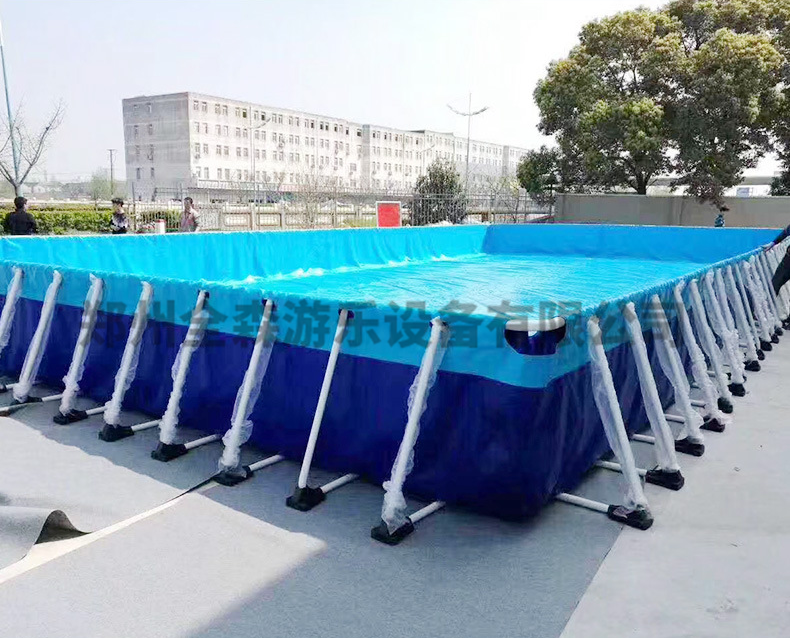移動(dòng)水上樂園支架水池游泳池游樂設(shè)備