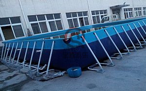 移動(dòng)水上樂園支架水池游泳池游樂設(shè)備