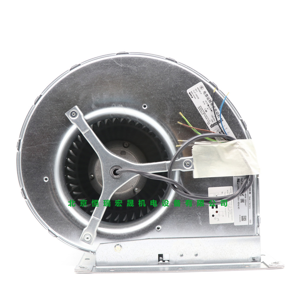 德國ebmpapst 230v 1.6A 離心風扇 雙進風風機 D4E18 0-CA02-36