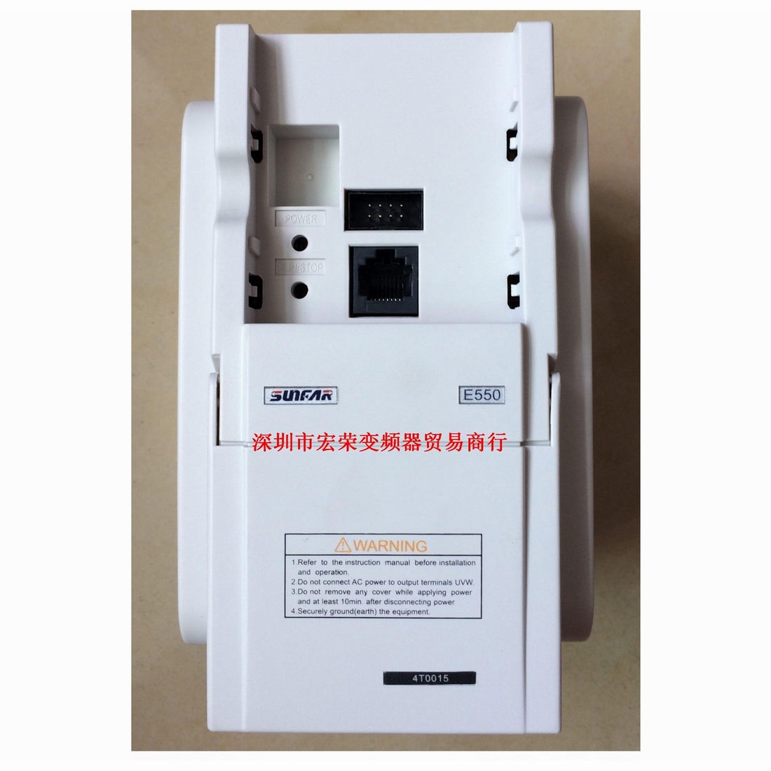 SUNFAR變頻器 E550-4T0015及顯示面板現(xiàn)貨 極速發(fā)貨