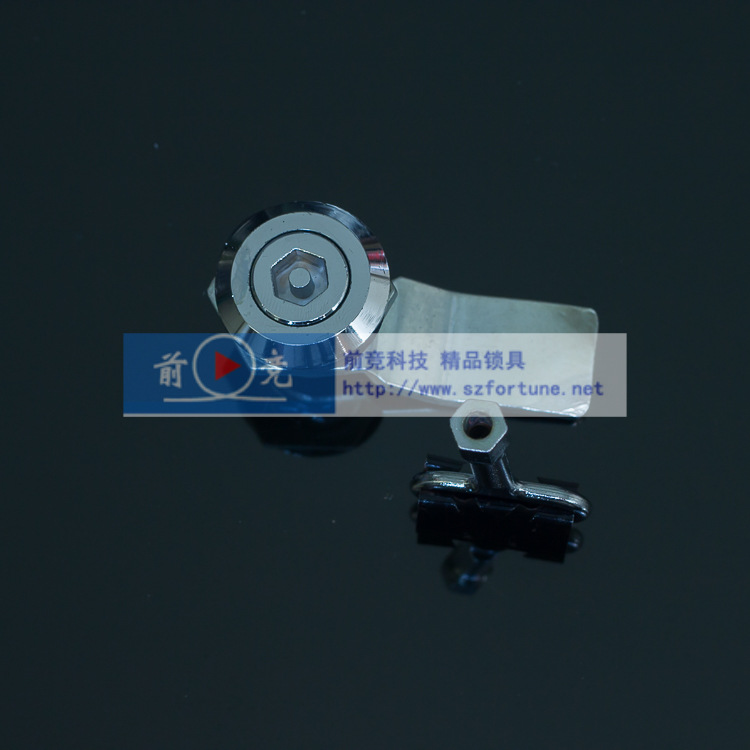 MS705-3內(nèi)六角圓柱型轉(zhuǎn)舌鎖機械門鎖鋅合金工業(yè)門鎖機箱機柜門鎖