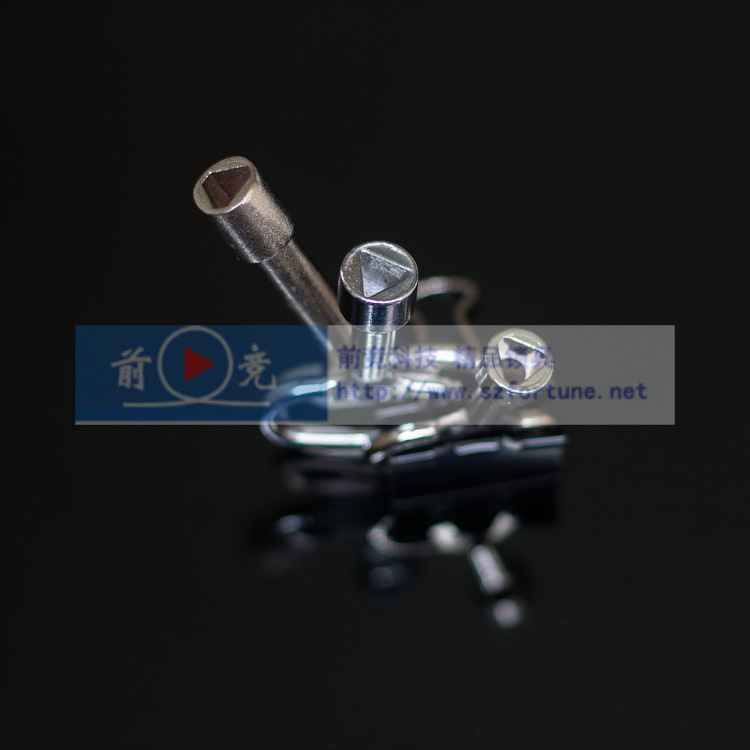 MS705三角鑰匙 鋅合金壓鑄 機箱機柜門鎖三角通用匙 MS705三角鑰匙三角通用匙