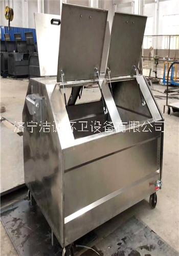 碳鋼垃圾箱 3方垃圾箱 推拉門(mén)勾臂箱式垃圾箱
