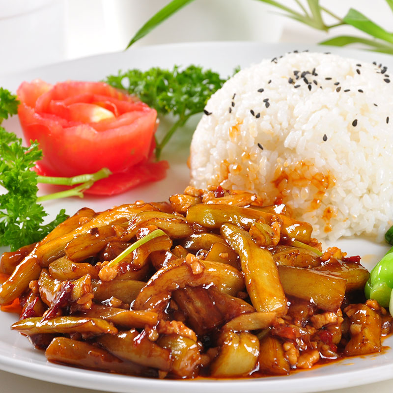 福建廈門料理包方便菜 黑椒牛肉 魚香茄子 梅菜扣肉 臺(tái)式鹵肉  泉州冷凍速食料理包 調(diào)理包 漳州簡(jiǎn)餐速凍料理包批發(fā)代理