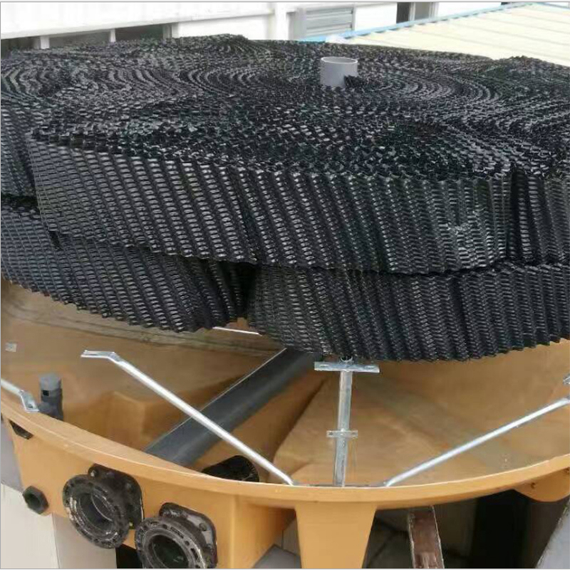 圓形玻璃鋼逆流式60噸冷卻塔 低噪音冷卻水塔