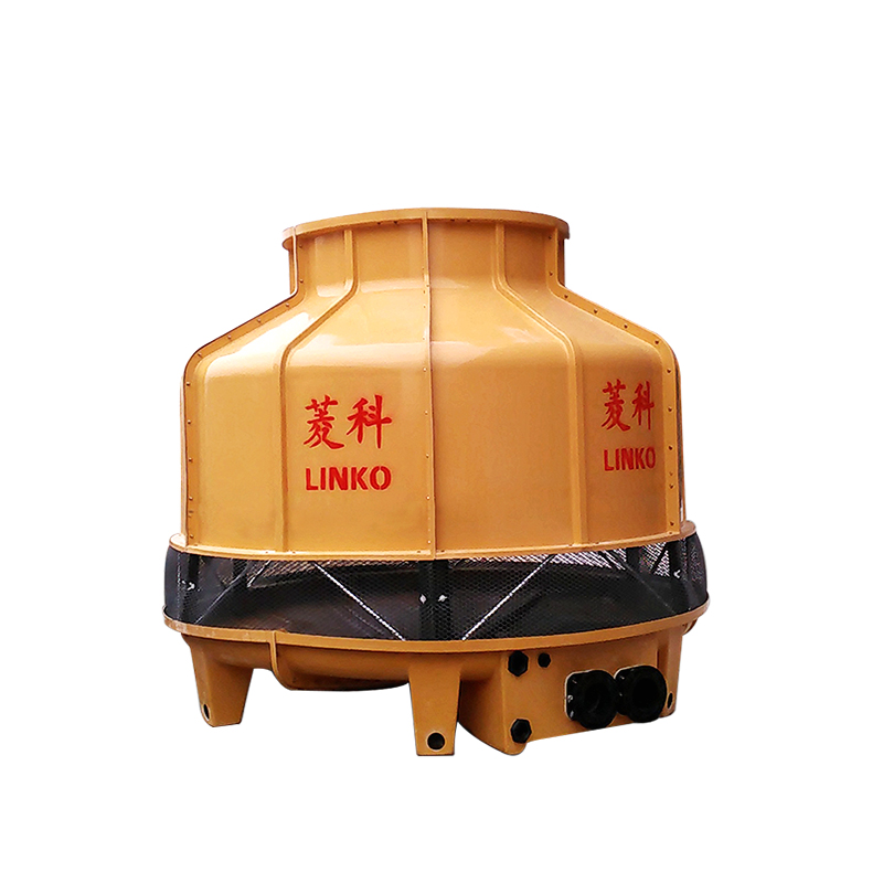 圓形玻璃鋼逆流式60噸冷卻塔 低噪音冷卻水塔
