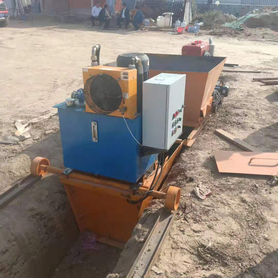 水渠滑模機 梯形渠道 現澆一次成型