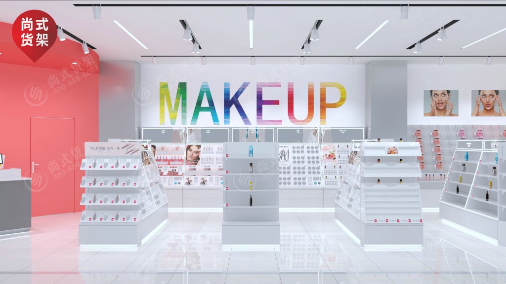 銅陵飾品木貨架新款飾品店貨架晨光文具貨架效果圖大集