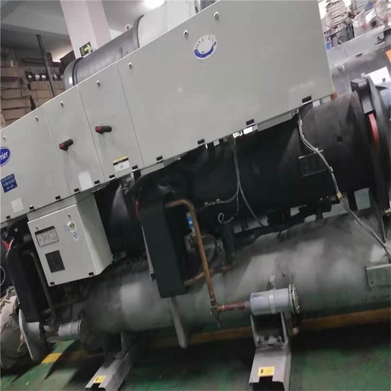 轉讓二手400冷噸開利螺桿式冷水機組開利中央空調