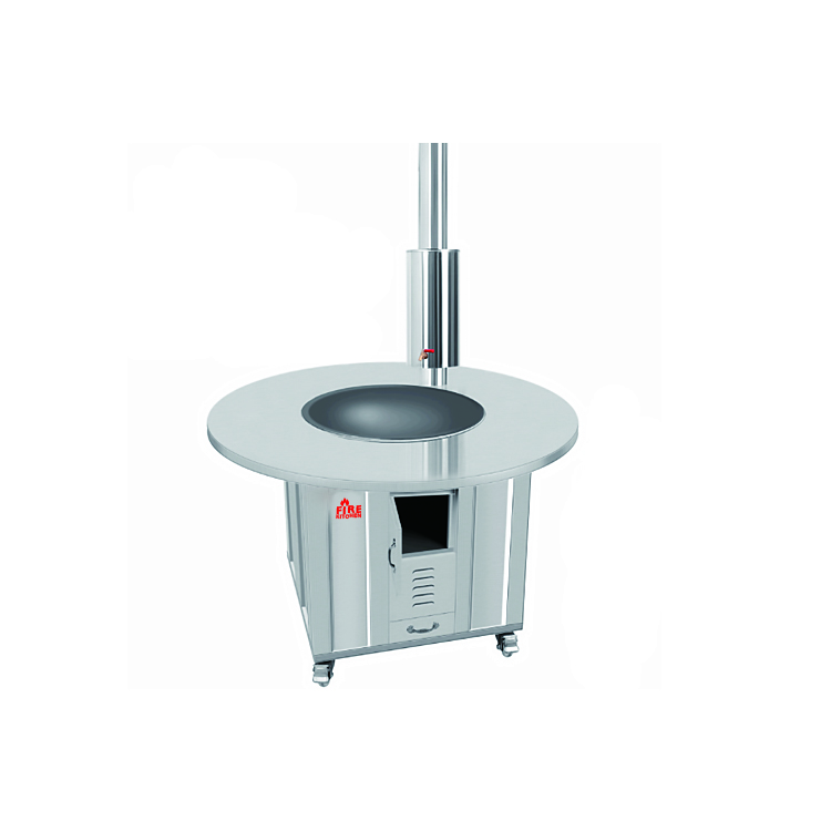 FIREKITCHEN不銹鋼可移動柴火灶