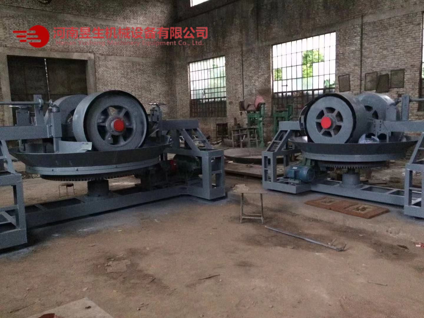 750型濕碾機(jī) 耐火材料*設(shè)備 耐火磚用設(shè)備 濕碾機(jī)生產(chǎn)廠家 河南昱生機(jī)械