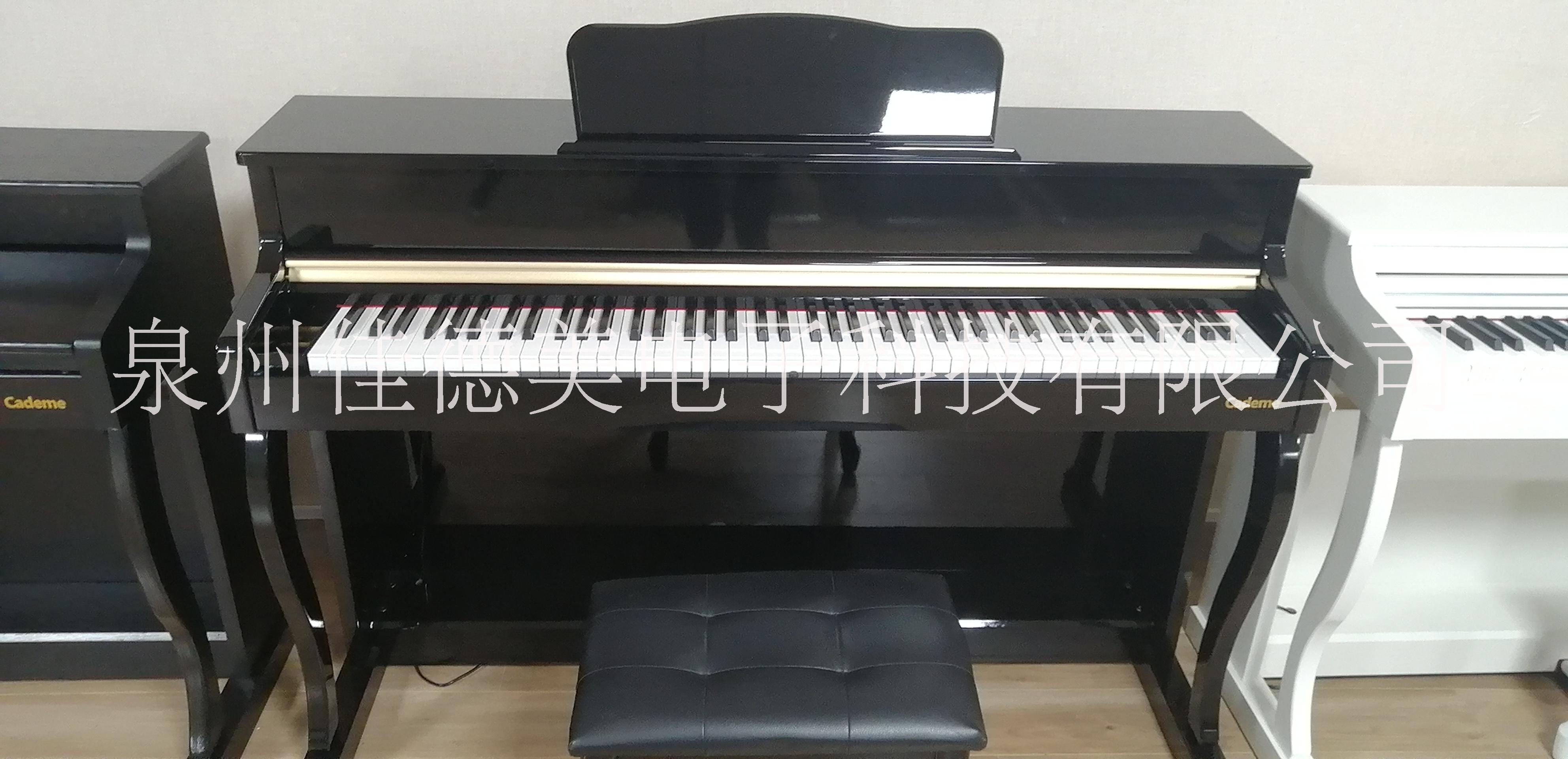 佳德美電鋼琴C-907/ 88鍵重錘考級(jí)版電鋼琴 家用電鋼琴