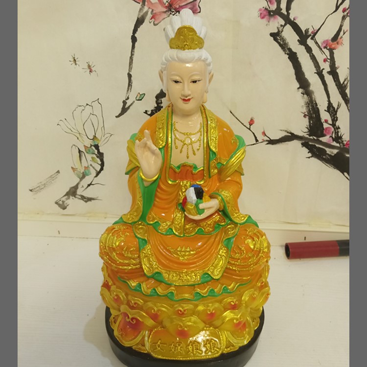 陜西西山老母神像 西天老母 山西西山老奶奶 皇天老娘 玻璃鋼雕塑佛像廠家