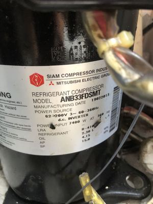 ANB33FDCMT 變頻空調壓縮機  ANB33FDSMT