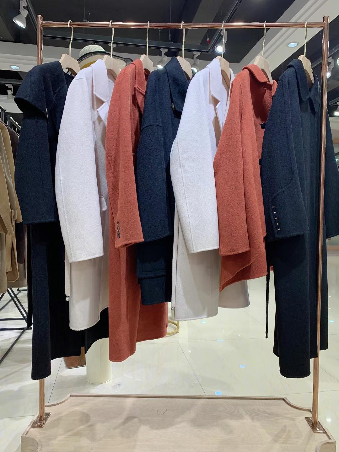 VIRA MARA 雙面羊絨大衣21冬國際品牌折扣女裝批發(fā)一手貨源 品牌女裝批發(fā)