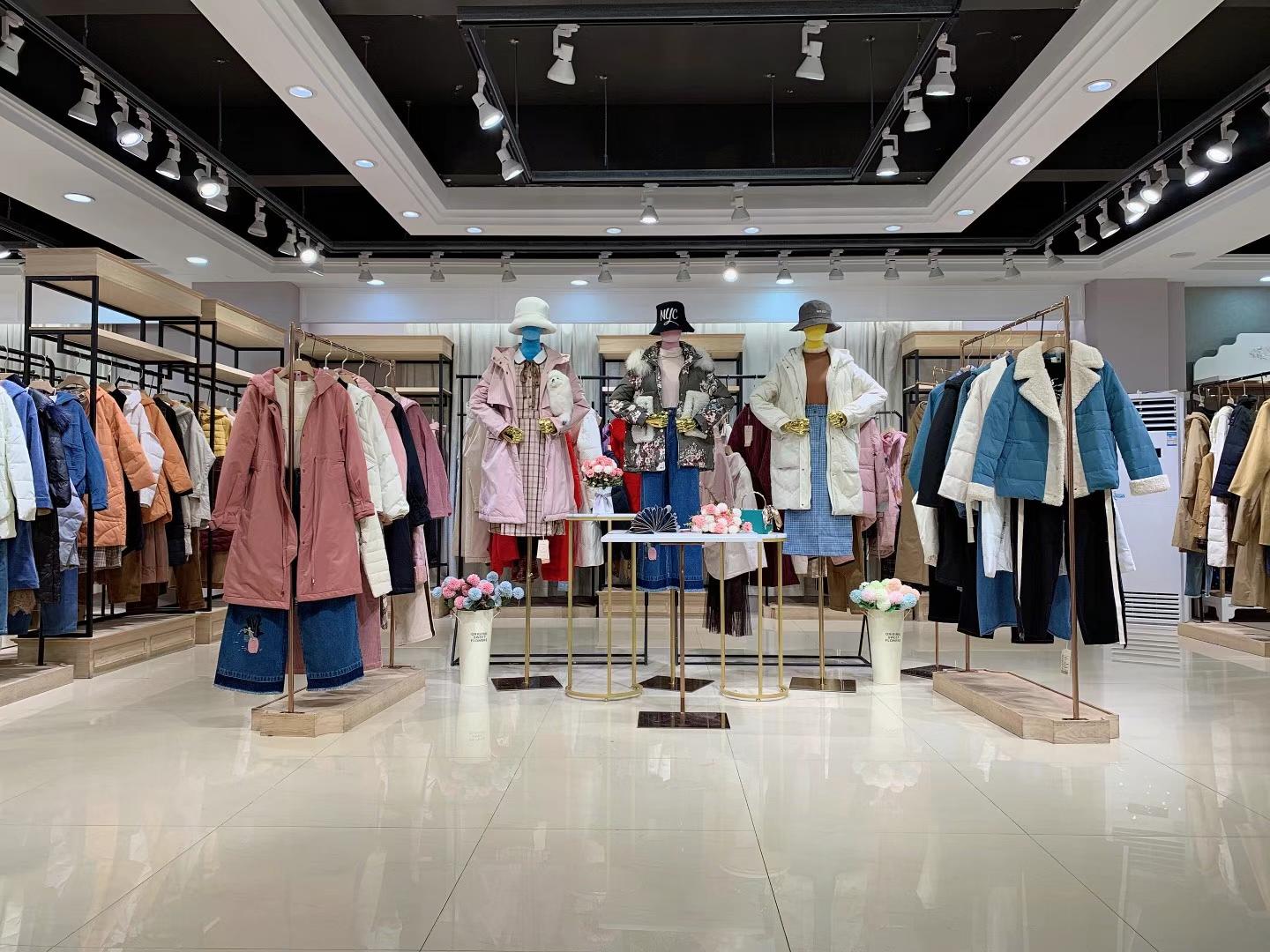 一 線女裝品牌畫夢羽2021冬品牌女裝尾貨一手貨源批發(fā)市場