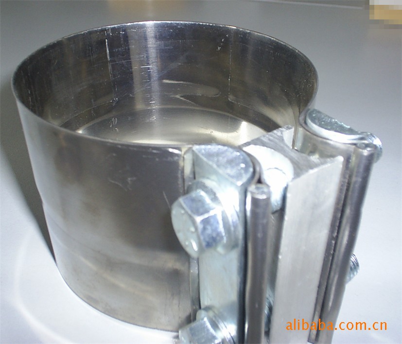 供應(yīng)排氣管平板卡箍3.5寸 不銹鋼平板卡箍