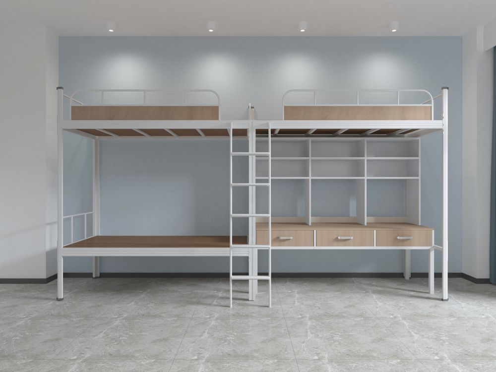 厚街員工鐵架公寓床東莞市振華家具