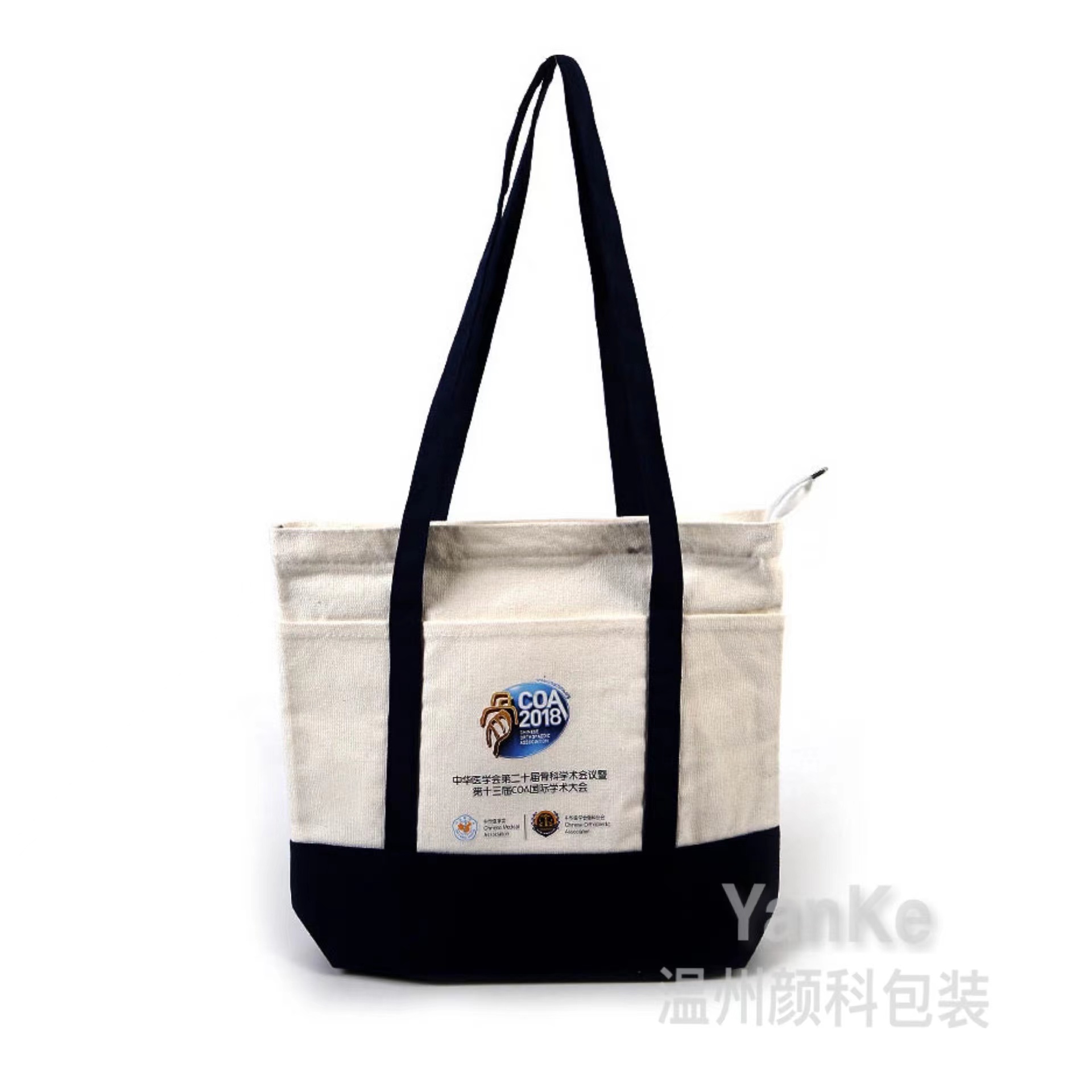 廈門帆布購物袋工廠棉帆布手提袋廠家定制印logo帆布袋廠