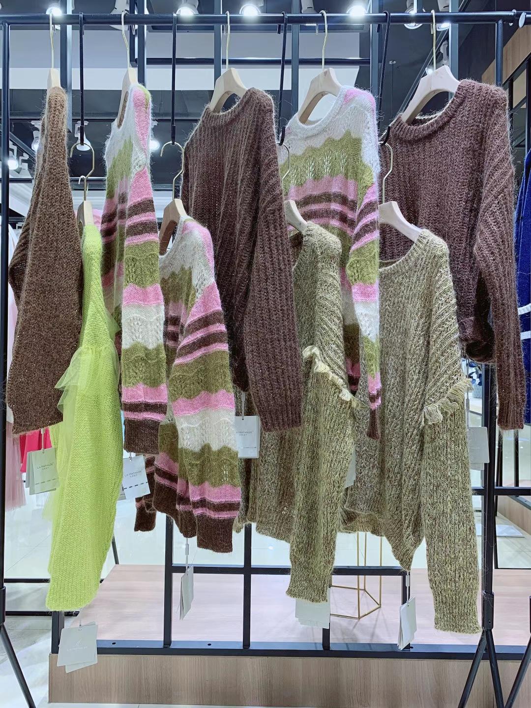 高 端品牌拉曼迪爾毛衣系列21冬品牌女裝毛衣雜款尾貨走份批發(fā)