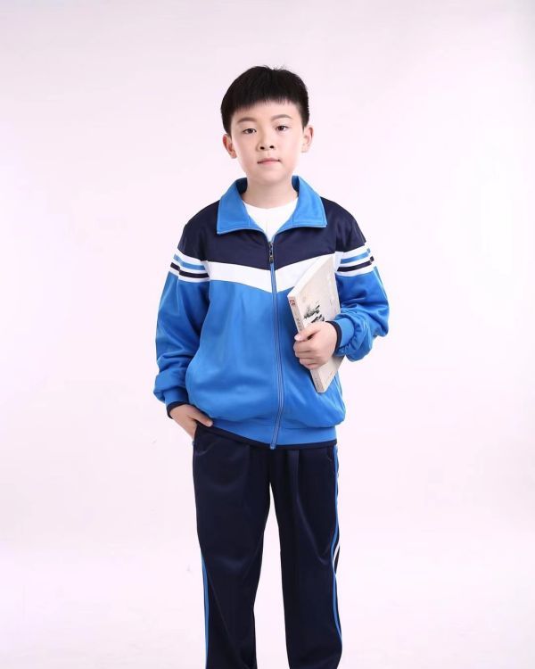 春秋裝 小學(xué)生兒童校服 套裝老師運(yùn)動(dòng)班服 秋季純棉三件套