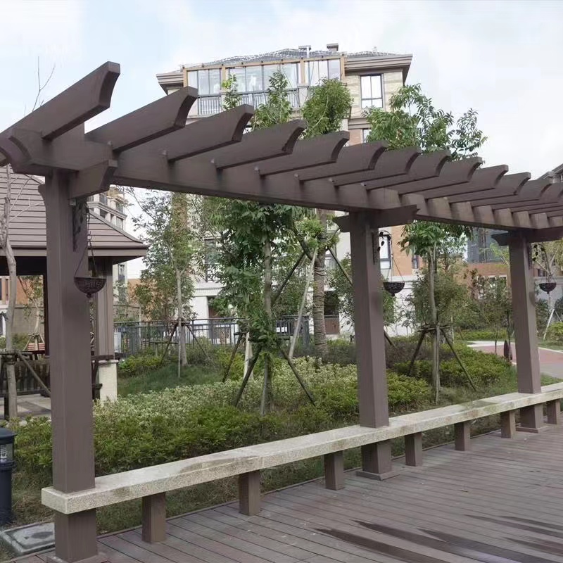 巴中戶外木塑地板廠家-眉山園林景觀地板價(jià)格 公園地板