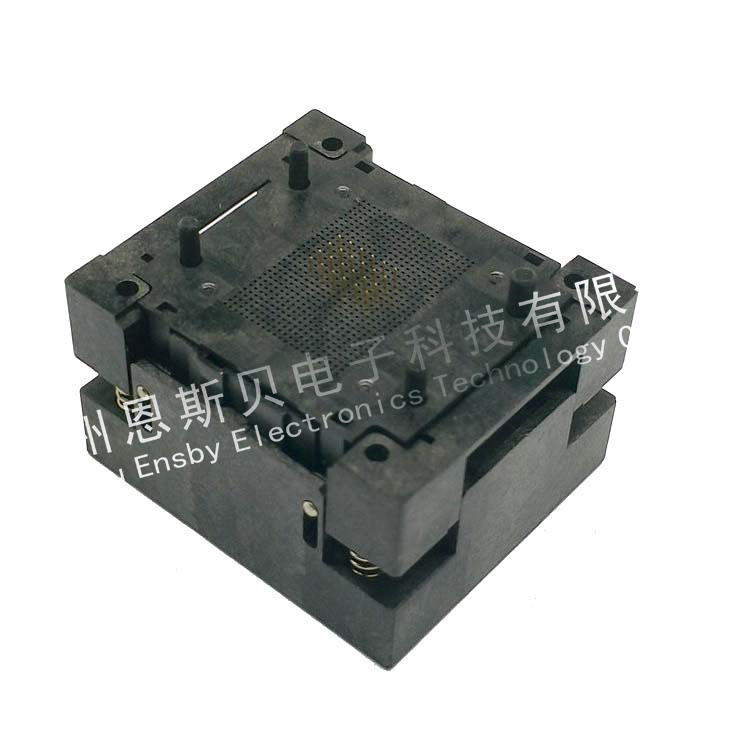 BGA24-1.0下壓彈片老化座