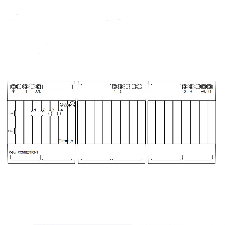 4路2A調(diào)光器L5504D2AP施耐德