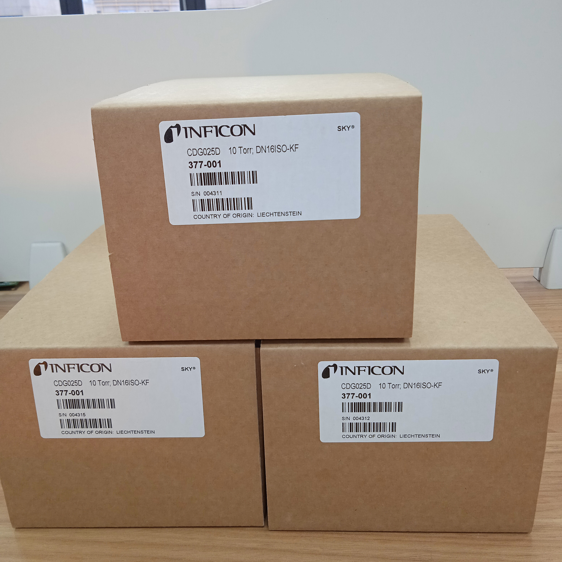 Inficon英?？礐DG025D電容膜片式真空計(jì)377-001