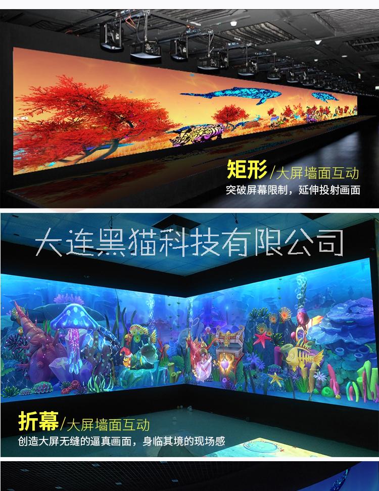 3d立體投影 互動(dòng)投影 全息投影 弧幕環(huán)幕球幕,碗幕融合