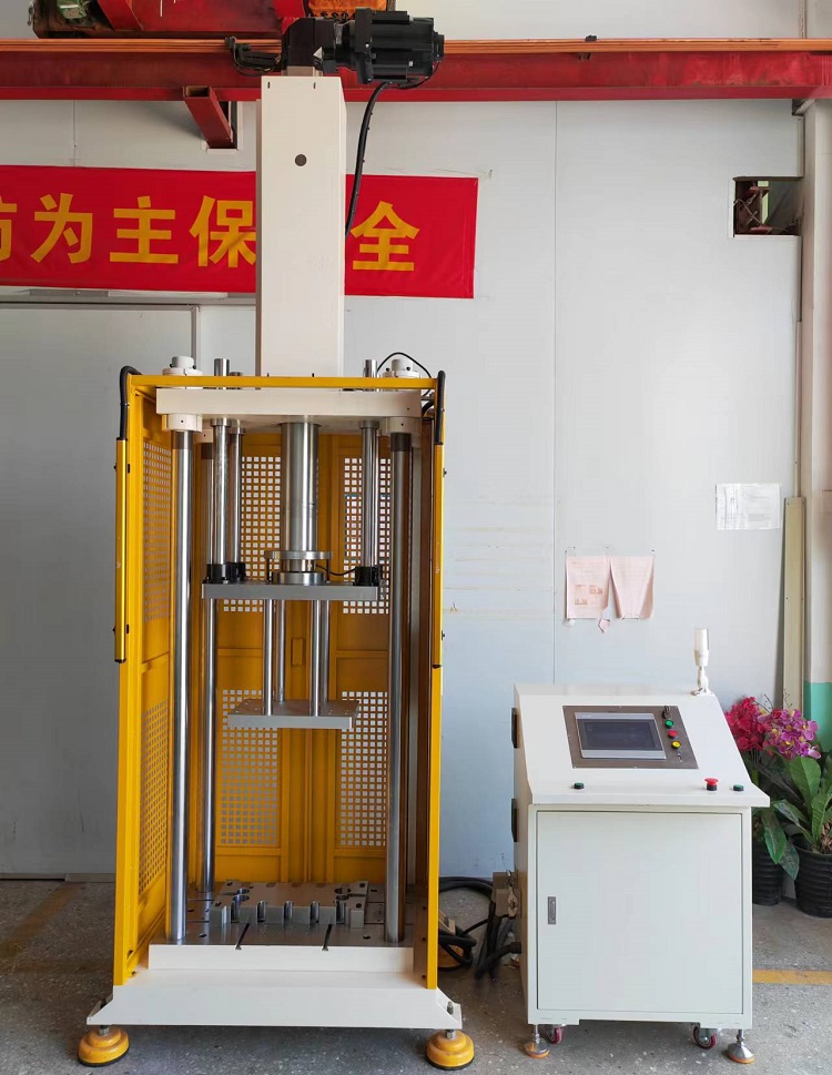 柔性線路板沖切 打孔 分切用精密伺服壓力機 鑫臺銘智能伺服壓裝機