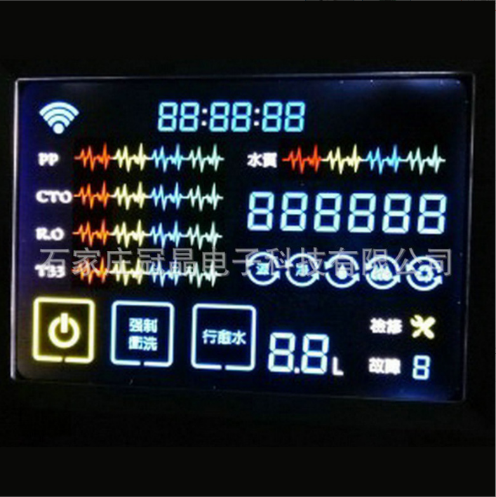 河北GJ98706液晶模塊 石家莊LCD彩色顯示屏供應(yīng) 12864高清段碼液晶模塊