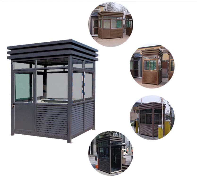 青島定制鋼結(jié)構(gòu)成品保安崗?fù)?景區(qū)停車場收費(fèi)管理亭