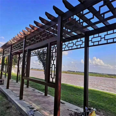 庭院中式鋁合金涼亭價格  庭院中式鋁合金涼亭報價