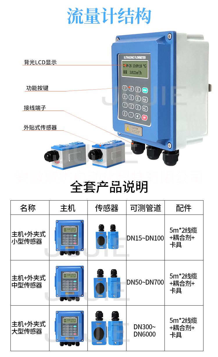 皖自儀GTUL30超聲波流量計 皖自儀超聲波流量計