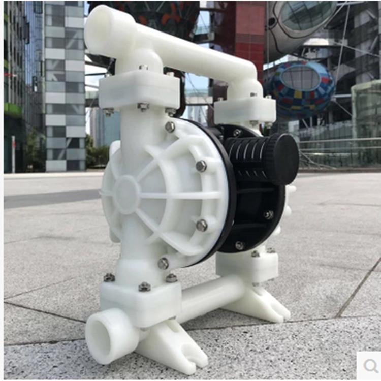 正奧泵業(yè)QBY5S-20F型氣動(dòng)隔膜泵全塑料化工腐蝕性氣動(dòng)泵