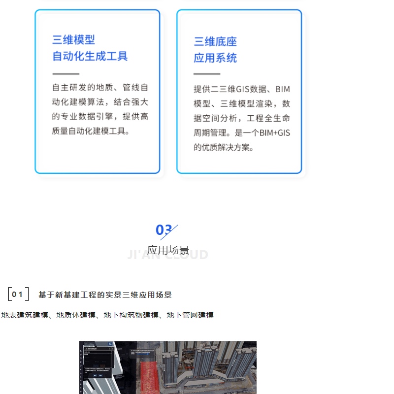 基安云 ? 三維數(shù)字底座平臺(tái)