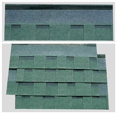 雙層標準型瀝青瓦鋪裝簡單