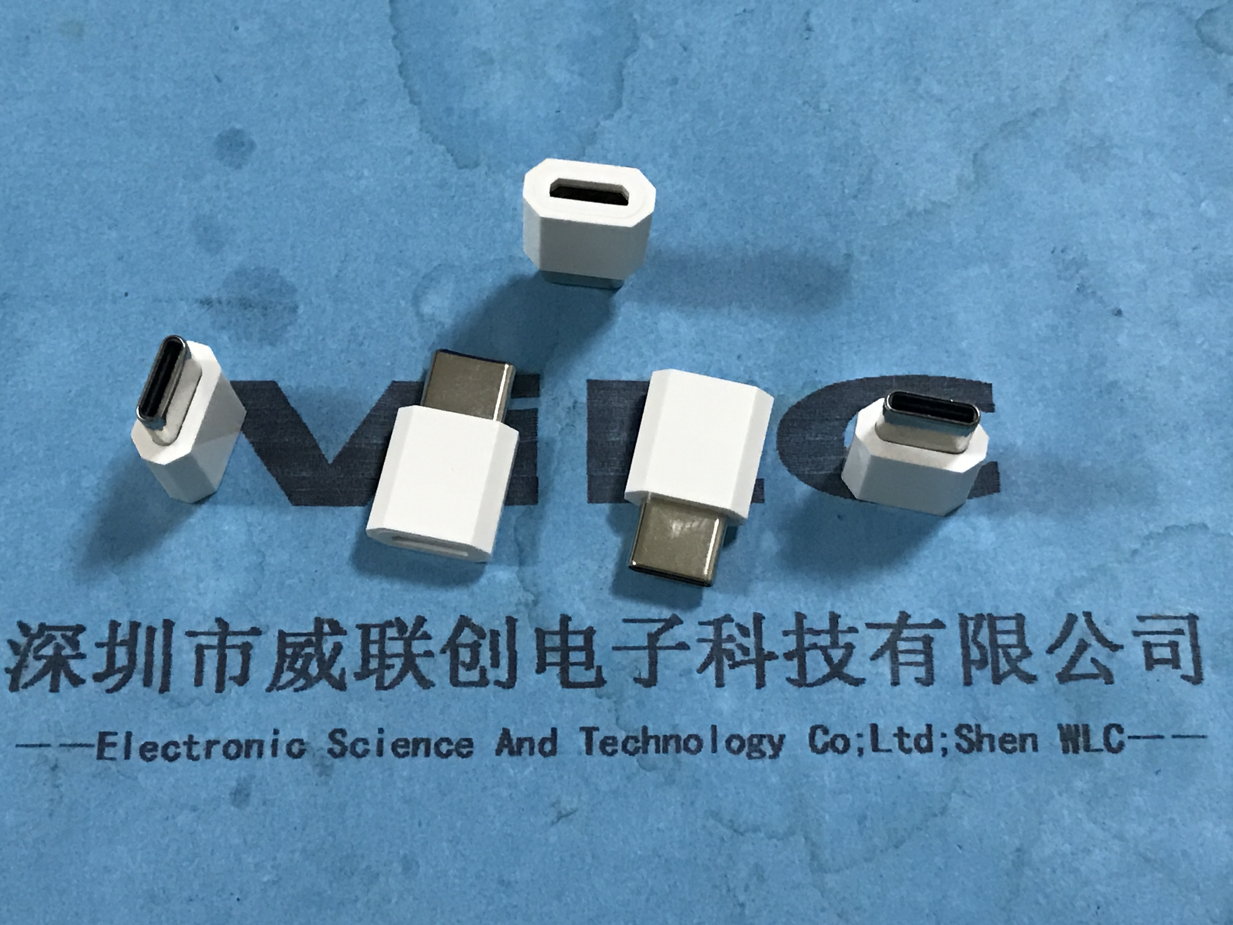 超短體type C 公頭轉(zhuǎn)接頭micro 母座 OTG轉(zhuǎn)接頭 OTG連接器