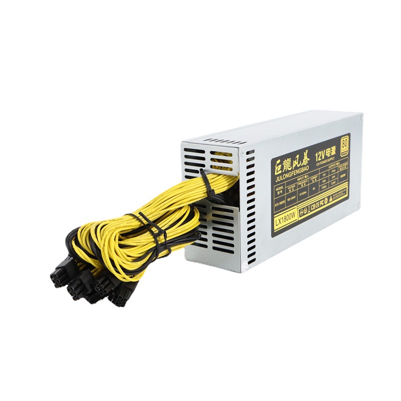 巨龍風暴單路12V2u電源1800W2000W 2200W2400W服務器機箱平臺電源