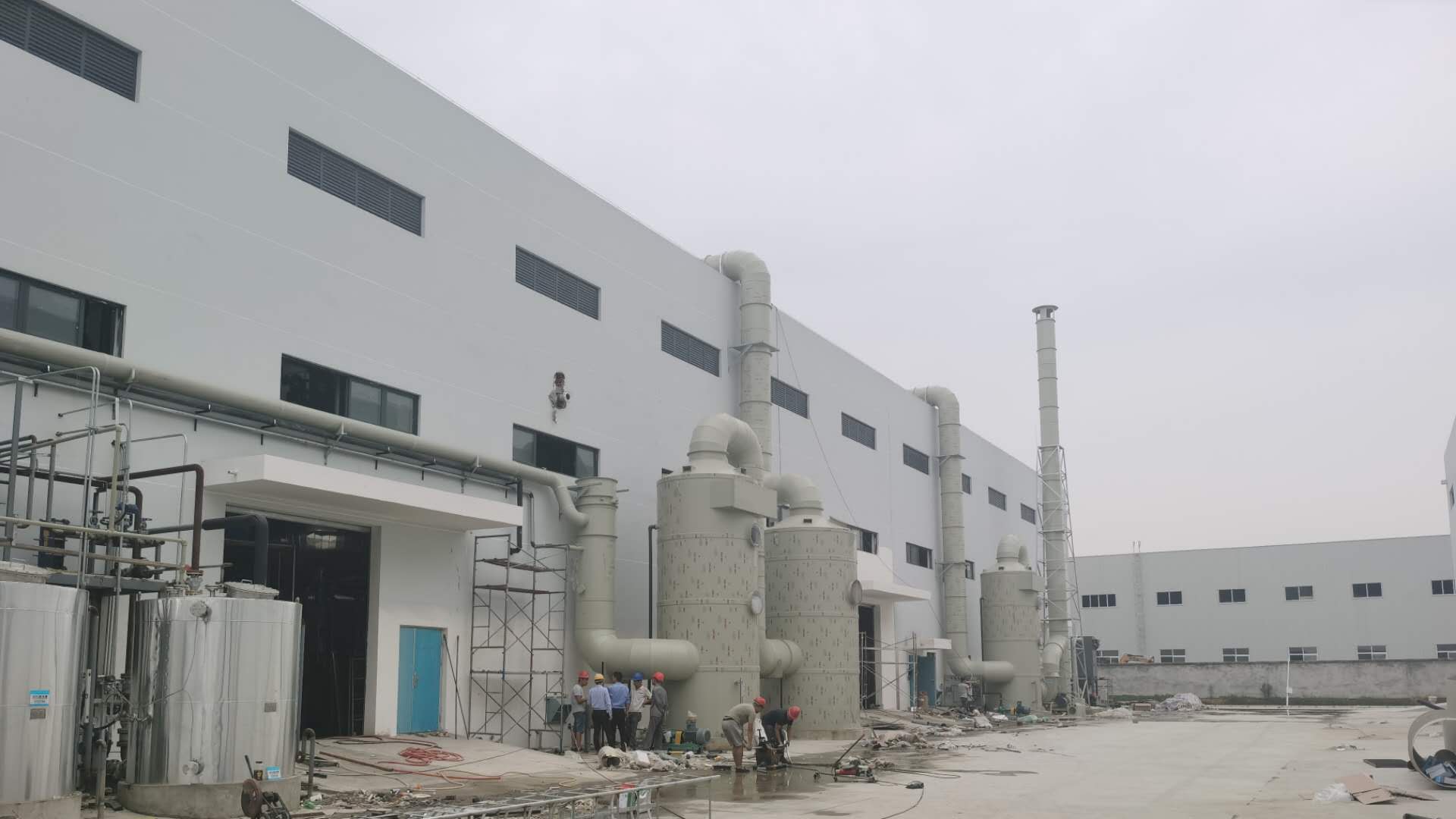 戴普玻璃鋼噴淋塔安裝 噴淋塔定制