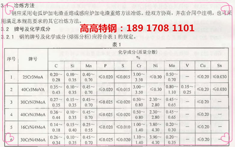 16CrNi4MoA鋼棒