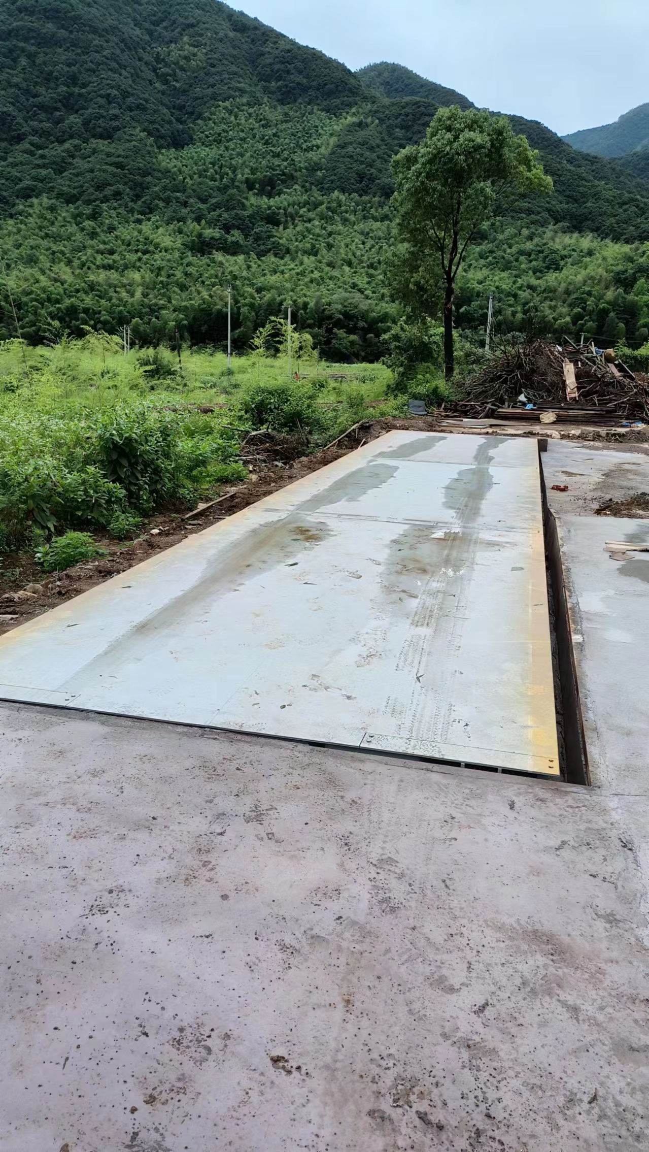 3*18米120噸電子地磅100噸無人值守大型地磅稱